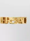Versace Emblem Cut-out Gold Ring