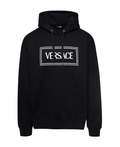 Versace Man Sweatshirt Black Size L Cotton