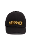 VERSACE `VERSACE` EMBROIDERED BASEBALL CAP