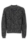 Versace Sweaters In Black