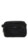 Versace Embroidered Fabric Athena Crossbody Bag