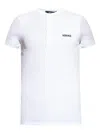 Versace Embroidered Logo Under Shirt In White