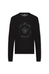 VERSACE VERSACE EMBROIDERED SWEATER