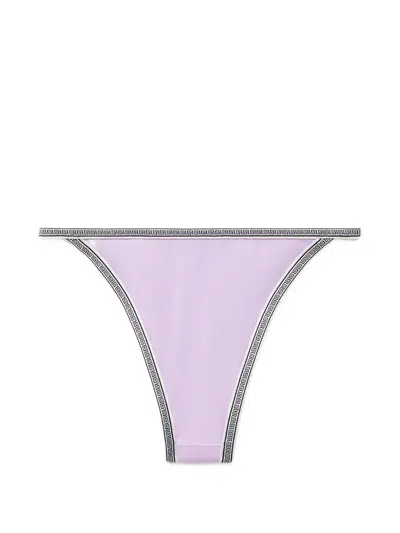 Versace Lilac Polyamide Elastane Beachwear In Purple