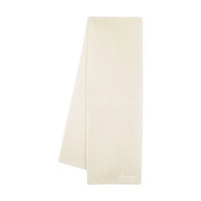 Versace Embroidery  1978 Re Ed. Logo Scarf In Sand
