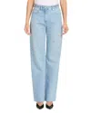 Versace Embroidery Stone Jeans In Light Blue In Blue