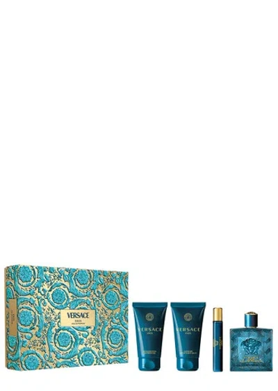 Versace Eros Eau De Parfum Set 100ml In White