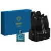 Versace Eros Eau De Toilette Backpack Set