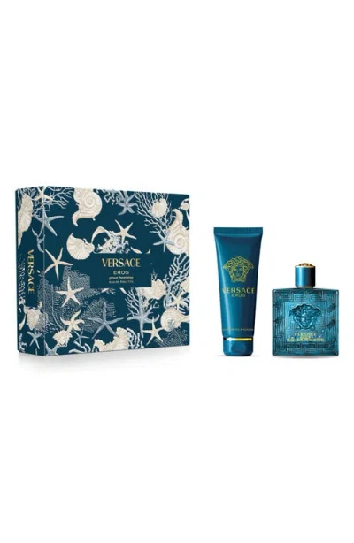 Versace Eros Eau De Toilette Gift Set $151 Value In No Color