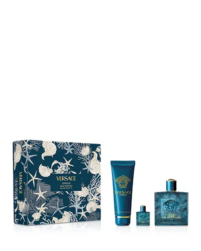 Versace Eros Eau De Toilette Gift Set ($161 Value)