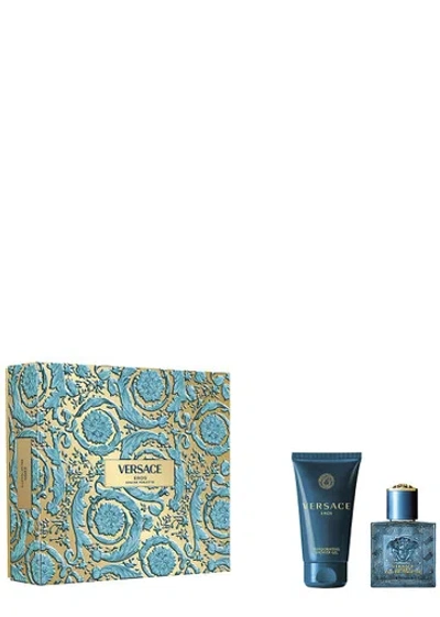 Versace Eros Eau De Toilette Set 30ml In White
