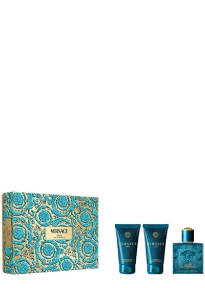 Versace Eros Eau De Toilette Set 50ml In White