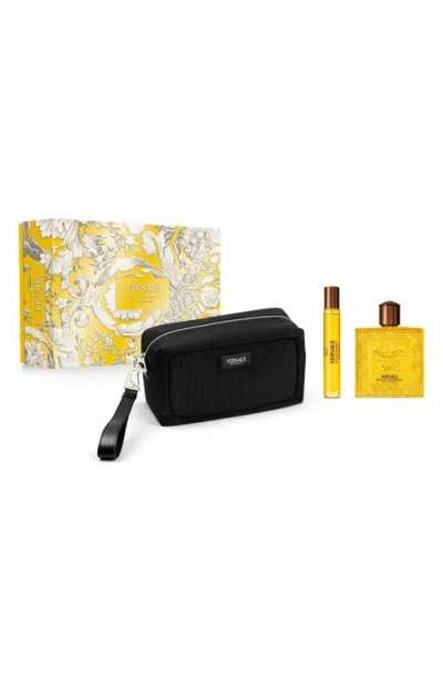 Versace Eros Energy Eau De Parfum Gift Set $206 Value In Transparent