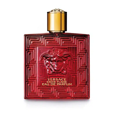 Versace Eros Flame Eau De Parfum Spray - 3.4 oz In Transparent