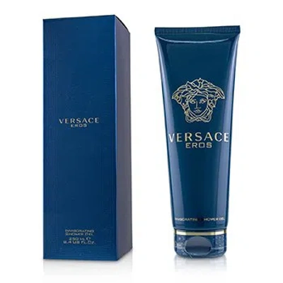 Versace Eros Homme Shower Gel 8.4 oz Mini In Blue