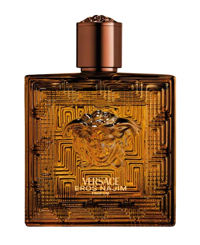Versace Eros Najim Eau De Parfum Spray, 3.4 Oz. In Transparent