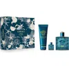 Versace Eros Parfum 3-piece Gift Set $206 Value In No Color