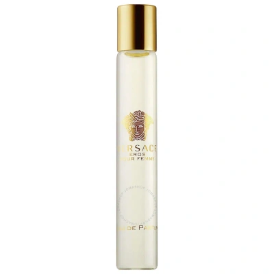 Versace Eros /  Edp Rollerball Mini Tester 0.3 oz (10.0 Ml) (w) In Lemon