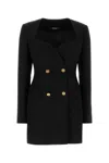 Versace Evening Jacket Responsible Wool Grain De Poudre Na 10208671a14592 1b000 In Black