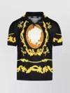 Versace Cameo T-shirt In Black