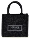 Versace Extra Small Athena Shopping Bag In Black