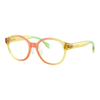 Versace Eyeglasses Round Full Rim, Transparent Frame And Clear Demo Lens Lens Vk3012148 In Multi