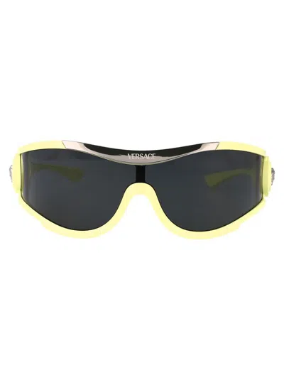 Versace Sunglasses In 548687 Yellow