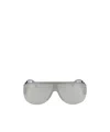 Versace Transparent Grey Nylon Sunglasses