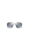 Versace Eyewear Aviator Sunglasses In Gray