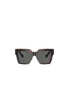 Versace Eyewear Butterfly-frame Sunglasses In Gray