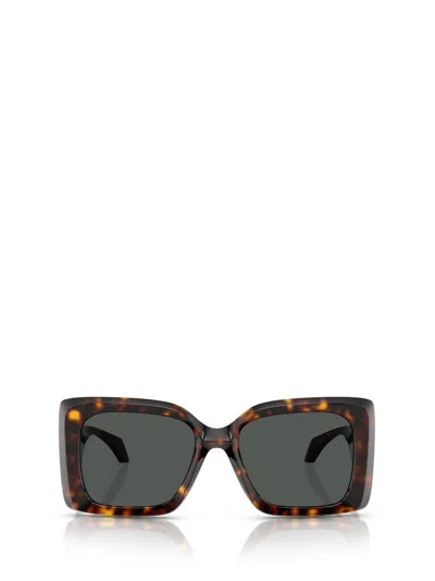 Versace Womens Brown Ve4467u Butterfly-frame Acetate Sunglasses In Multi
