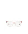 Versace Eyewear Cat-eye Frame Glasses In White
