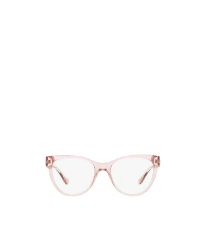 Versace Eyewear Cat-eye Frame Glasses In White