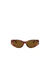 Versace Womens Brown Ve4454 Cat Eye-frame Acetate Sunglasses In Brown