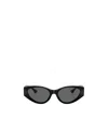 Versace Womens Black Ve4454 Logo-embellished Acetate Sunglasses In Gray