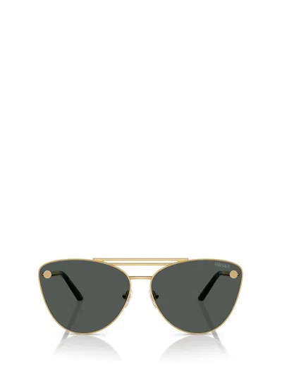 Versace Eyewear Cat In Gold