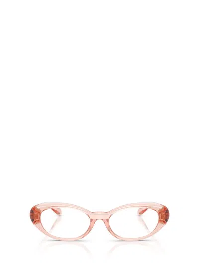 Versace Eyewear Eyeglasses In Brown