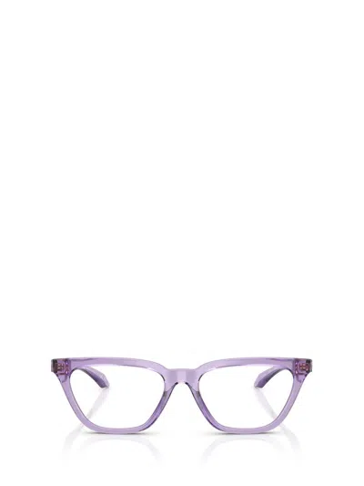 Versace Eyewear Eyeglasses In Purple