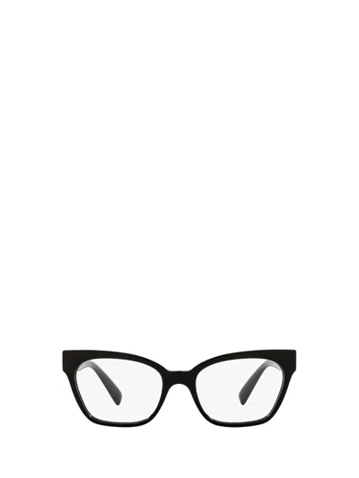 Versace Eyewear Eyeglasses In Black