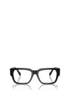 Versace Eyewear Rectangle-frame Glasses In Black