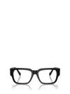 Versace Eyewear Rectangle-frame Glasses In Black