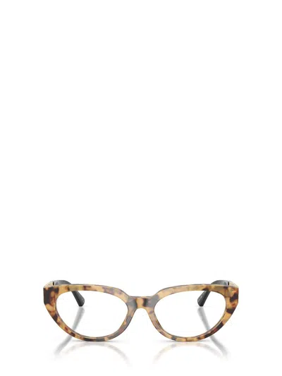 Versace Eyewear Eyeglasses In Brown