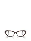 Versace Eyewear Eyeglasses In Brown