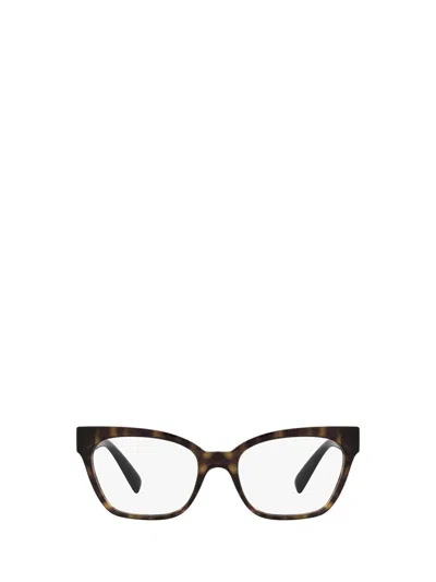 Versace Eyewear Eyeglasses In Brown