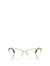 Versace Demo Cat Eye Ladies Eyeglasses Ve1304 1002 54 In Gold