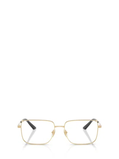 Versace Eyewear Eyeglasses In Gold