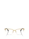 Versace Eyewear Eyeglasses In Gold