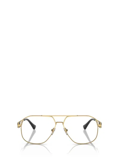 Versace Eyewear Eyeglasses In Gold
