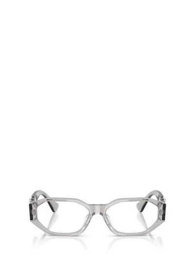 Versace Eyewear Eyeglasses In Gray