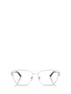 Versace 55mm Pillow Optical Glasses In Metallic